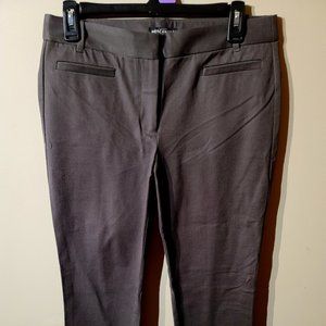 NWT J. Crew Lexie Pant Stretch Cotton Size 6/S in Dark Gray J5282